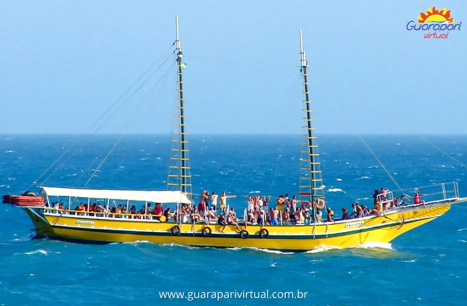 Passeio de Escuna, Guarapari - ES