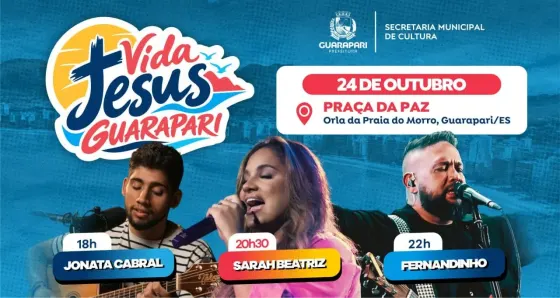 Vida Jesus Guarapari 2026 em Guarapari